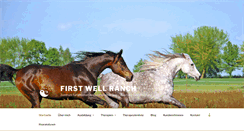 Desktop Screenshot of first-well-ranch.de